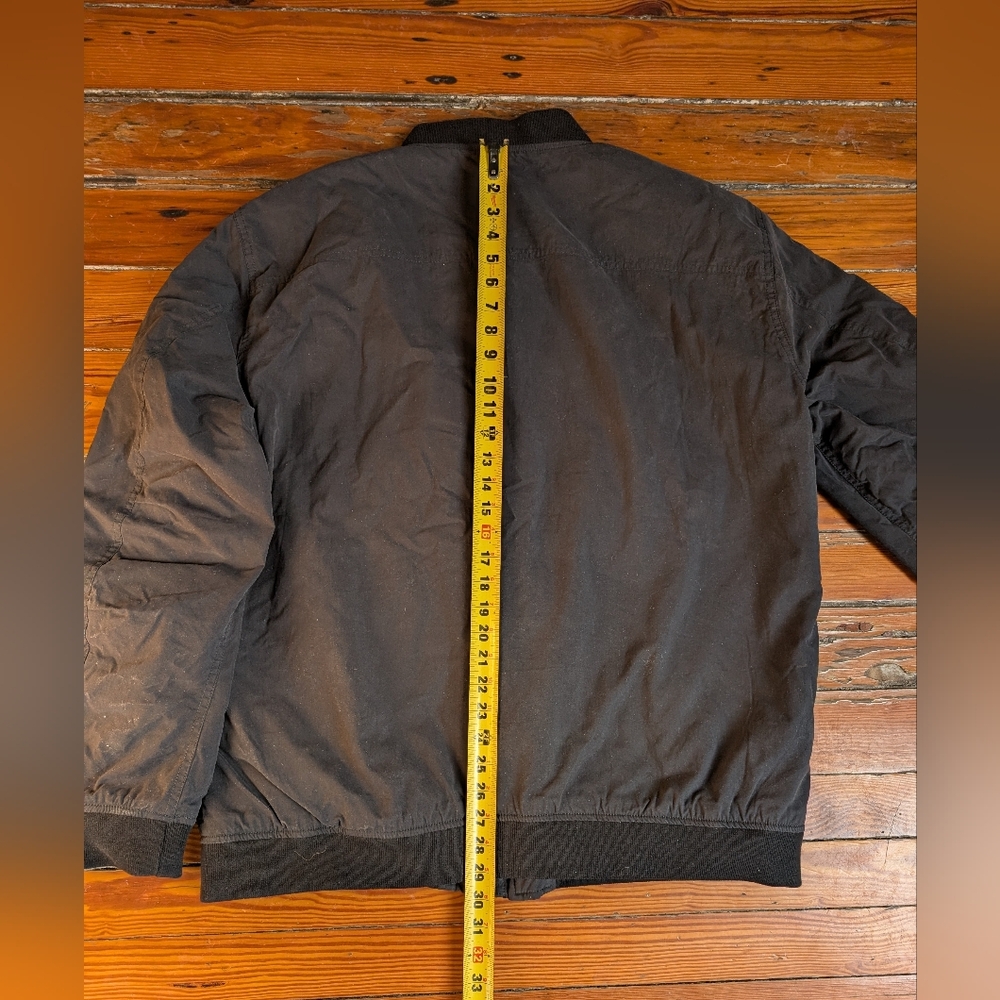 Men's Thursday Boot Company Black Bomber Jacket XXL 2XL - Picture 9 of 10
